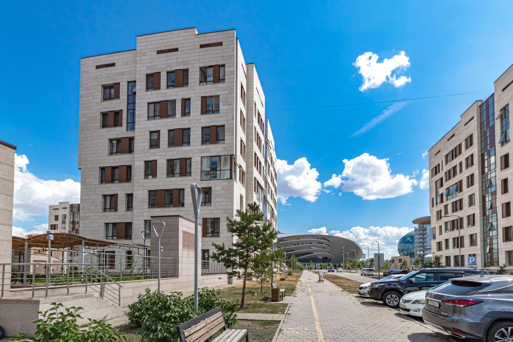 Стильные Апарты В Жк Expo Residense Akmola Esterno foto